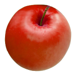 フルーツの写真アイコン りんご