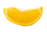 フルーツの写真アイコン オレンジカット