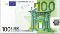 外貨紙幣の写真4 100ユーロ