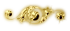 キラキラチャームのアイコン素材 ゴールド34
