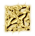 キラキラチャームのアイコン素材 ゴールド46