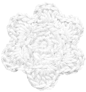 花の編み物アイコン素材14
