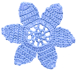 花の編み物アイコン素材30