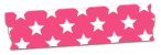 星柄のテープアイコン38 ピンク×白星