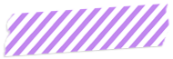 ストライプ柄のテープアイコン38 紫